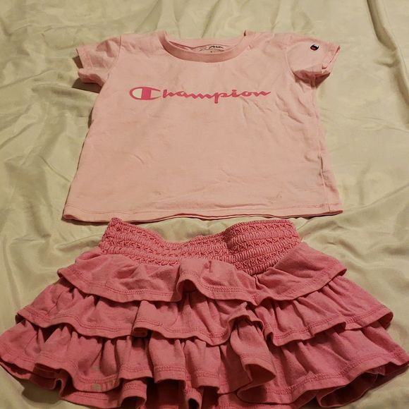 Host pick 3/18/25 Champion size 5 shirt/tee and skort - Picture 1 of 7